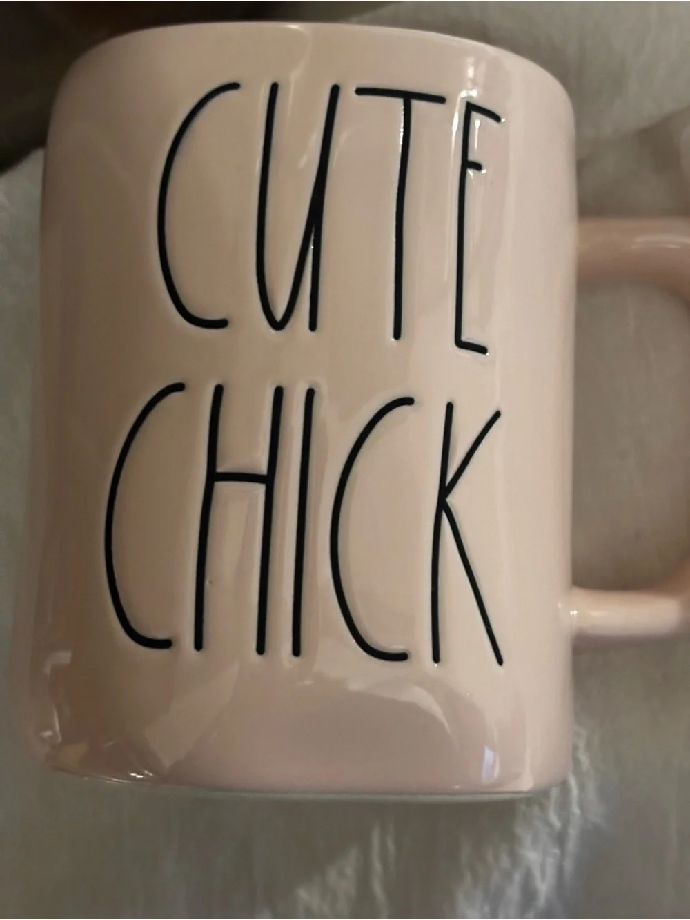 Rae Dunn Pink Cute Chick Mug Artisan Collection By Magenta 239